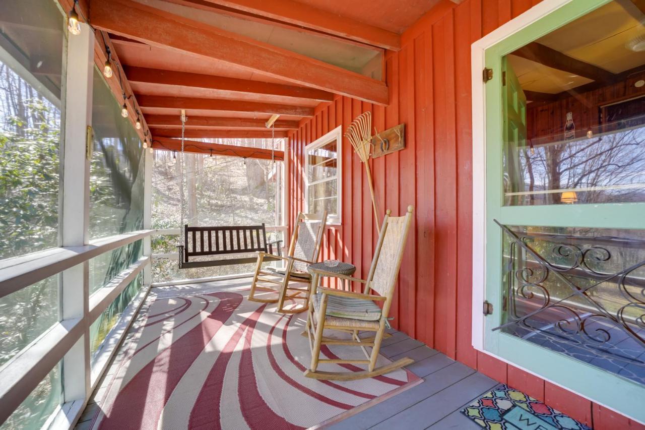 The Red Loft Candler Cottage 18 Mi To Asheville! Esterno foto