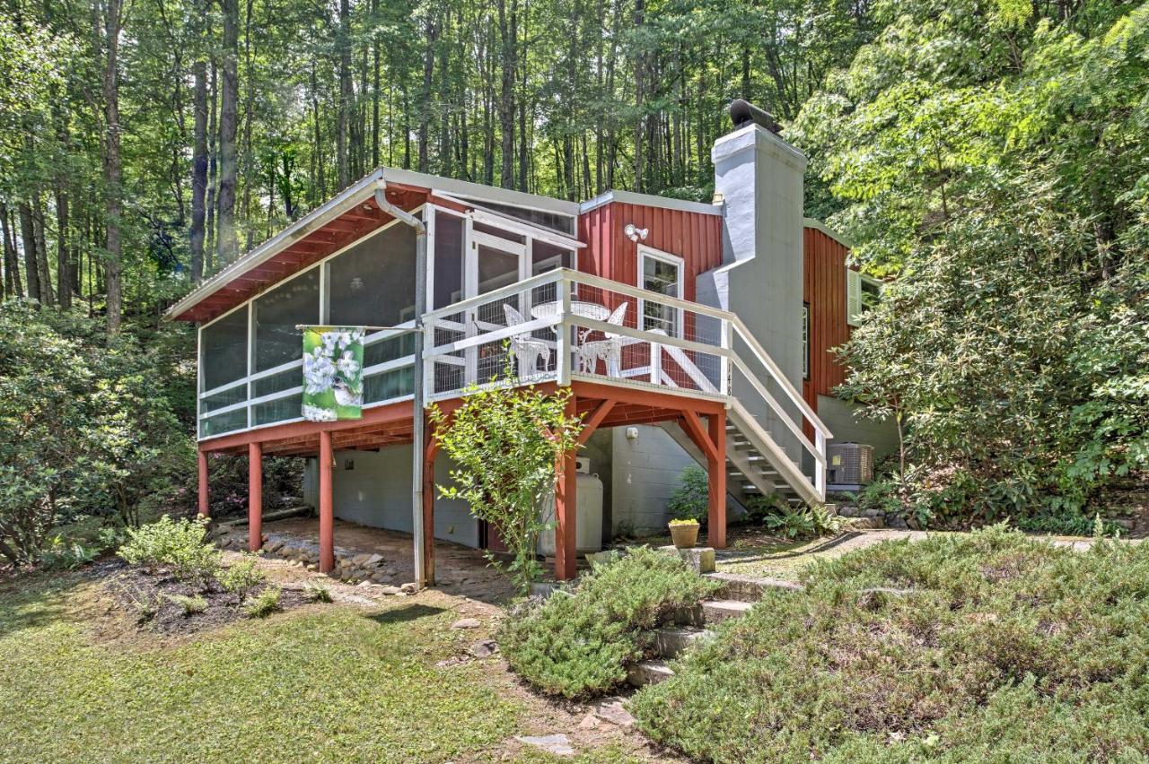 The Red Loft Candler Cottage 18 Mi To Asheville! Esterno foto